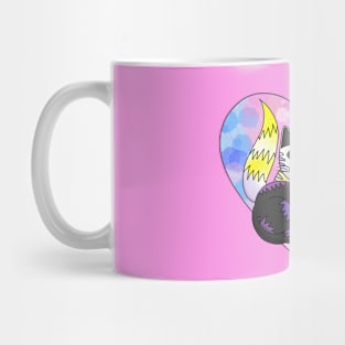 Three Non-binary Kitties Again Mug